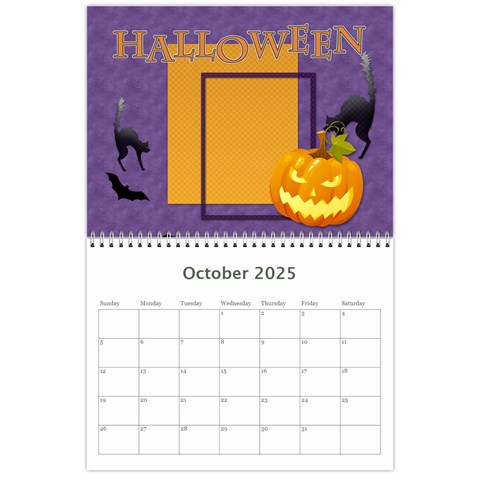 Calendar 2025 By Joely Oct 2025