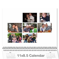 grammy - Wall Calendar 11  x 8.5  (12-Months)