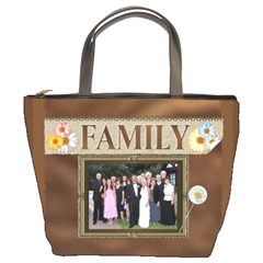 Family Memories Bucket Bag