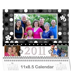 Gia calendar - Wall Calendar 11  x 8.5  (12-Months)