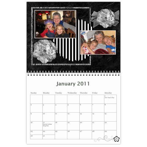 Gia Calendar By Jamie Bryan Jan 2011