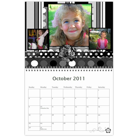 Gia Calendar By Jamie Bryan Oct 2011