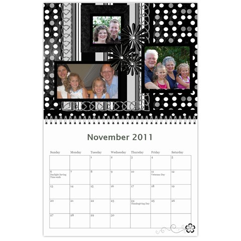 Gia Calendar By Jamie Bryan Nov 2011