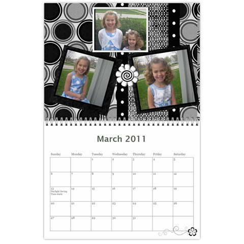 Gia Calendar By Jamie Bryan Mar 2011