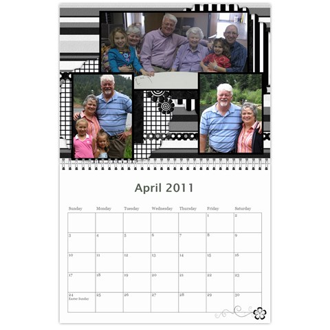 Gia Calendar By Jamie Bryan Apr 2011