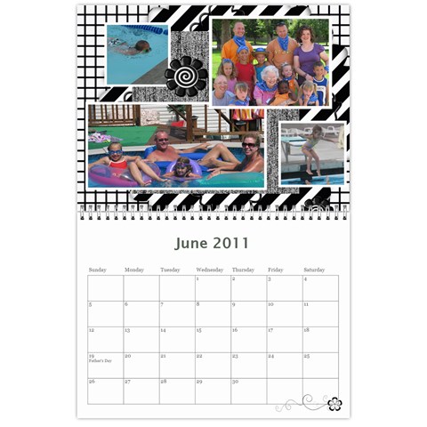 Gia Calendar By Jamie Bryan Jun 2011