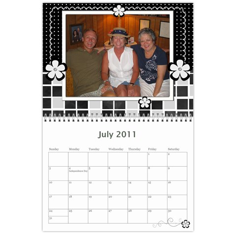 Gia Calendar By Jamie Bryan Jul 2011