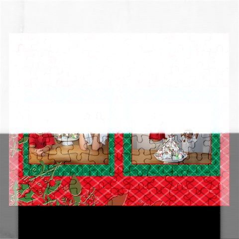 Red & Green Xmas Puzzle By Ivelyn Front