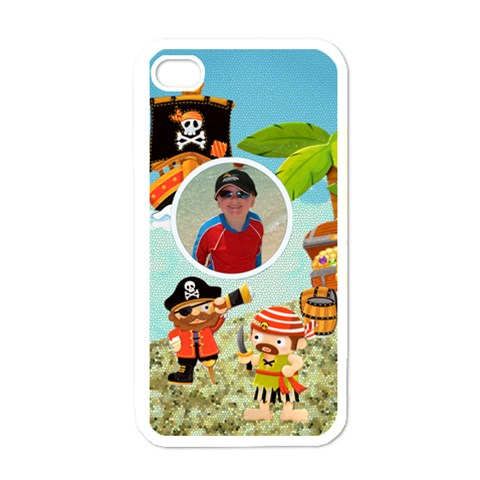 Pirate Pete White I Phone Case By Catvinnat Front