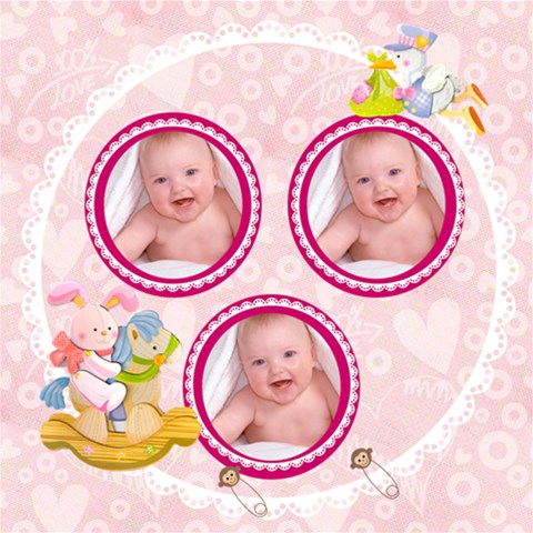 Catvinnat s Baby Girl Scrapbook Pages 12 X 12 By Catvinnat 12 x12  Scrapbook Page - 7