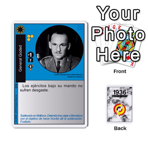 Ace 1936 Guerra Civil Front - SpadeA