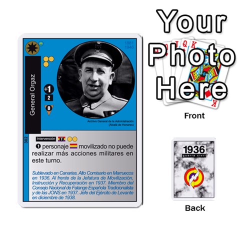 King 1936 Guerra Civil Front - ClubK