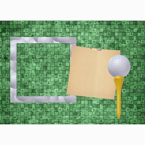 Games We Play Golf Card By Lisa Minor 7 x5  Photo Card - 1