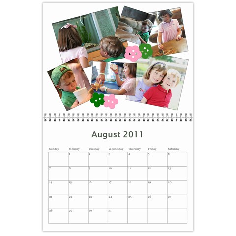 2011 Calendar (nana) By Nicole Hammond Aug 2011