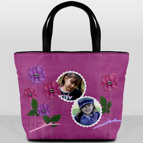 Custom Bucket Bag Back
