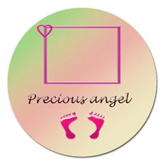 Precious angel - 5   - Magnet 5  (Round)