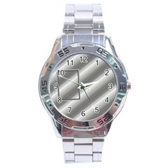 Aluminium stainless steel watch - Stainless Steel Analogue Watch