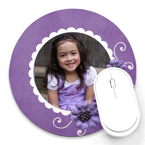 Round Mousepad Front