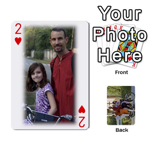 Trimble B 2010 Playing Cards By Margy Trimble Front - Heart2