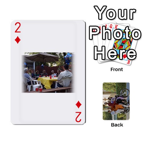 Trimble B 2010 Playing Cards By Margy Trimble Front - Diamond2