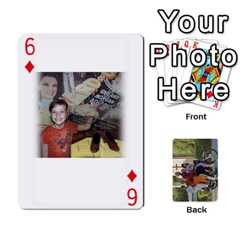 Trimble B 2010 Playing Cards By Margy Trimble Front - Diamond6