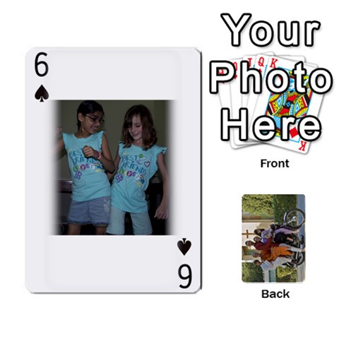 Trimble B 2010 Playing Cards By Margy Trimble Front - Spade6