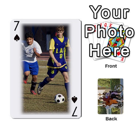 Trimble B 2010 Playing Cards By Margy Trimble Front - Spade7