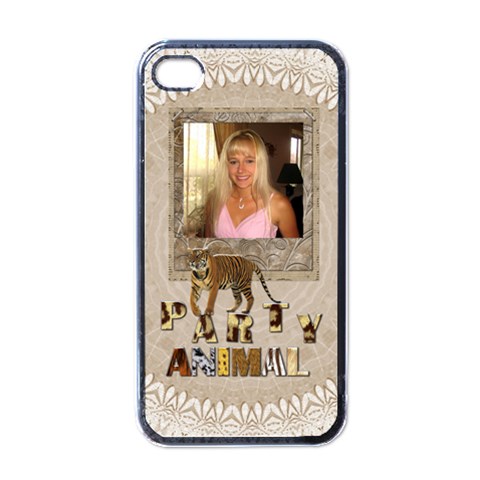 Party Animal Iphone 4 Case By Lil Front