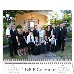 2011 - Wall Calendar 11  x 8.5  (12-Months)