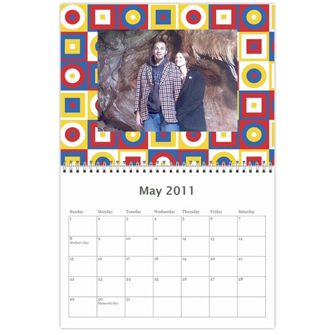 Mom And Dad s Calendar By Shelly Johnson May 2011