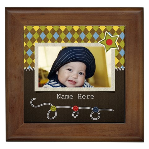 Framed Tile Front