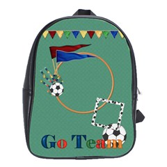 Games We Play Soccer Backpack - School Bag (Large) Games We Play Soccer Backpack - School Bag (Large)