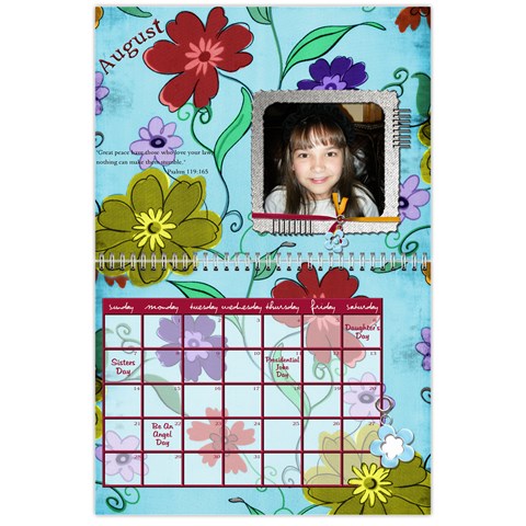 Reese Family Calendar By Memorykeeper Aug 2011