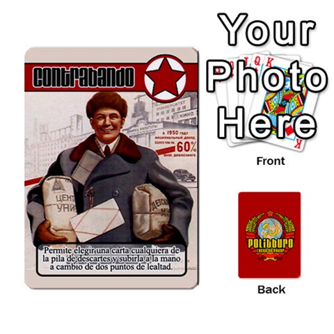 Politburo Edicion Capitalista (baraja Uno)  By Dar Front - Heart8