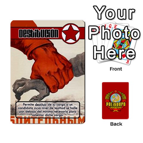 Politburo Edicion Capitalista (baraja Uno)  By Dar Front - Spade6