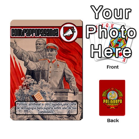 Politburo Edicion Capitalista (baraja Uno)  By Dar Front - Joker2
