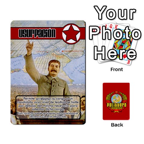 Politburo Edicion Capitalista (baraja Uno)  By Dar Front - Spade9
