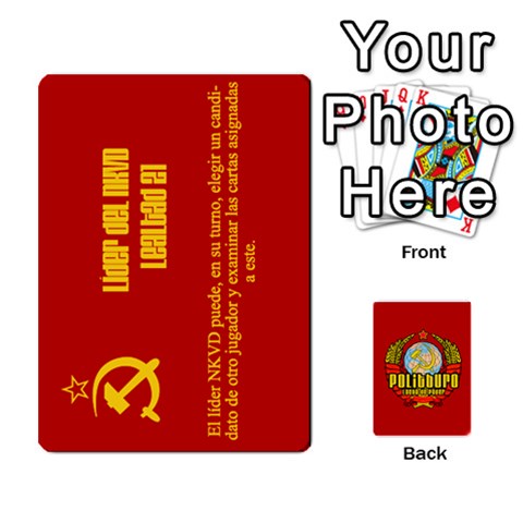 Politburo Edicion Capitalista (baraja Dos) By Dar Front - Spade5
