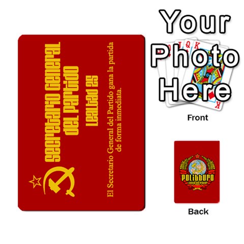 Politburo Edicion Capitalista (baraja Dos) By Dar Front - Spade6