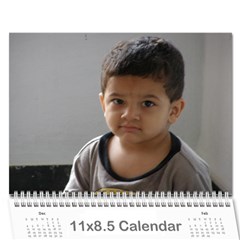 harsha calender - Wall Calendar 11  x 8.5  (12-Months)