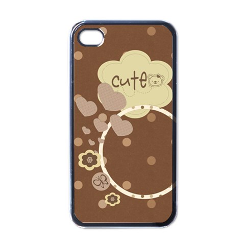 Cute Brownie Iphone Case By Happylemon Front