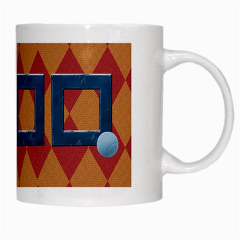Games We Play Tennis Mug 1 By Lisa Minor Right