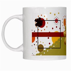 Tangerine Breeze Mug 1 - White Mug