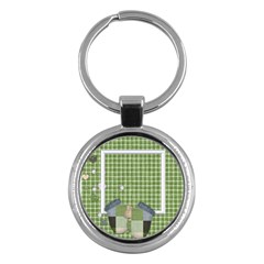 Blustery Day Key Chain 1 - Key Chain (Round)