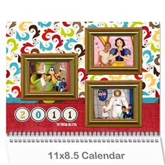 2011 Calendar - Wall Calendar 11  x 8.5  (12-Months)