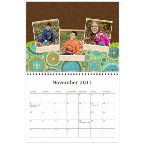 2011 Calendar By Trisha Perez Nov 2011
