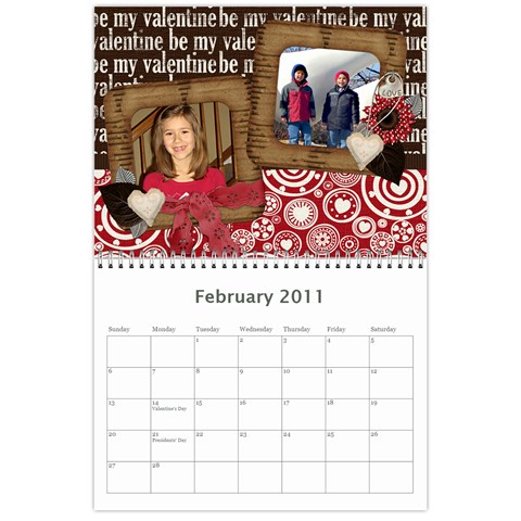 2011 Calendar By Trisha Perez Feb 2011
