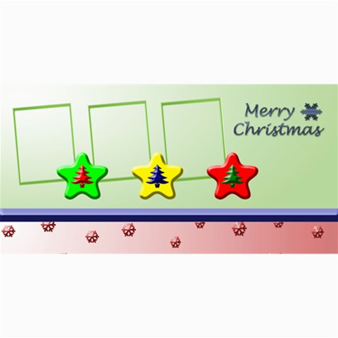 Merry Christmas 8x4 Photo Card By Daniela 8 x4  Photo Card - 8