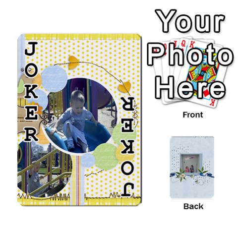 Branndons 4 Playing Cards By Sherry Front - Joker1