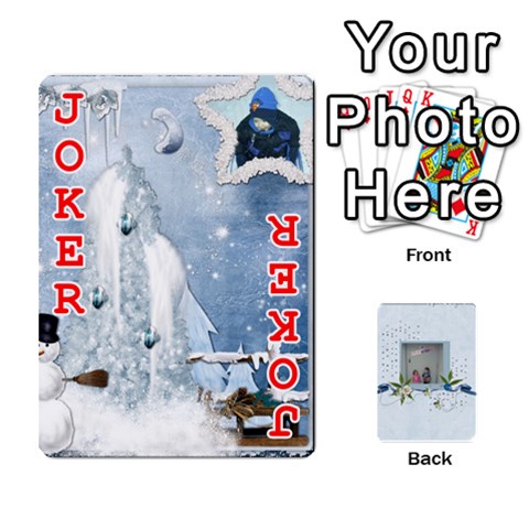 Branndons 4 Playing Cards By Sherry Front - Joker2